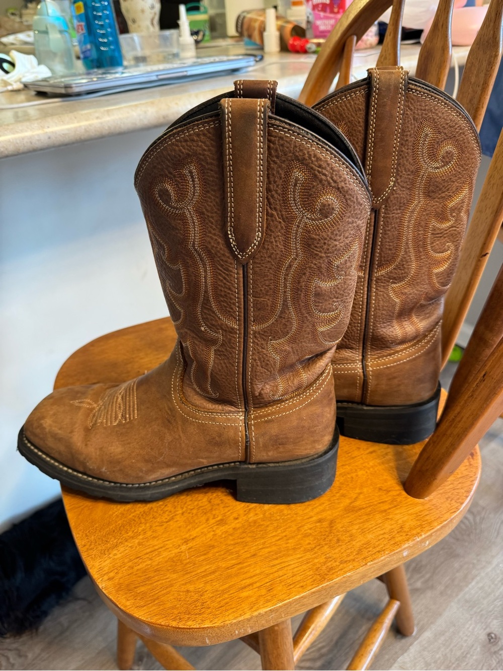 Masterson Boot Co. Brown Cowboy Boots